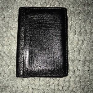 Black Fossil Wallet